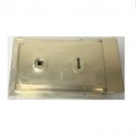 RIM SASHLOCK 6" X 4" ELECTRO BRASS BOXED