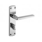 ZOO ZCZ013CP LEON BATHROOM LOCK FURNITURE CP