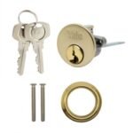 YALE 1109 REPLACEMENT RIM CYLINDER PB