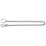 CARD OF 12 MINI DOG CLIPS WITH CHAINS (400MM x 8MM)