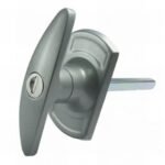 L&F HANDLE SHORT POST DIAGONAL SPINDLE