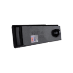 FEDERAL HASP FD4025 BLACK 229MM SOLD SECURE SILVER - VISI PACK