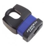 FPAD0174/BLUE FEDERAL 802WNP-B 45MM WEATHERPROOF CLOSED SHACKLE PADLOCK