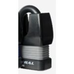 FPAD0175/GREY FEDERAL 804WNP-GY 70MM WEATHERPROOF CLOSED SHACKLE PADLOCK