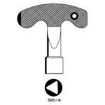 TRIANGULAR GAS METER BOX KEY