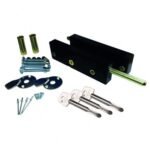 GH012/B FEDERAL D613 GARAGE DOOR BOLTS PAIR KA BOXED