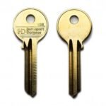 H0032 16HL 6 PIN YALE CYLINDER KEY BLANK