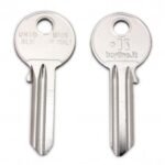 H0521SLM UL1SLM 5 PIN SLIM UNIVERSAL CYLINDER KEY BLANK