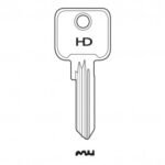 H0532 CS17 CISA ABUS CYLINDER KEY BLANK