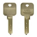 KB0121 ZOO V10KB V10 10 PIN GENUINE CYLINDER KEY BLANK