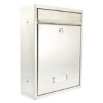 PBX048 BURG WACHTER MB19ST TRENT POSTBOX STAINLESS STEEL