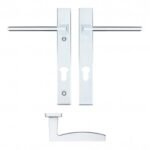 ZOO RM PAVO LEVER ON NARROW EURO PROFILE LOCK BACKPLATE