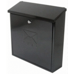 BURG WACHTER MB03BKR CONTEMPORARY POST BOX BLACK