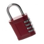 TESS025 TESSI TEC45 COLOURED COMBI PADLOCKS 45MM