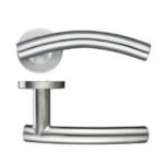 ZCS2120SS ZOO ZCS2120SS 19MM ROUND ARCHED T-BAR ON ROSE HANDLE