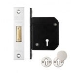 MZBS001 ZOO ZBSCD67SS BS 5 LEVER DEADLOCK SS 67MM (3G114E RETRO-FIT)