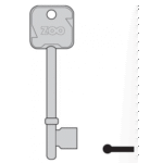 ZOO ZBSK01 (ERA FORTRESS RETRO) 5L GENUINE MORTICE KEY BLANK
