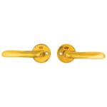 Assa Round Rose Lever Lever Unsprung