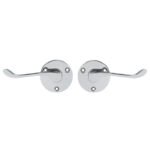 TSS Scroll Round Rose Lever Latch Furniture