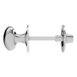 Carlisle Brass AA133CP Oval Thumb Turn with Coin Release (LEAD TIME: 2-3 DAYS)