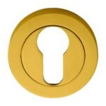 Manital AA1 Euro Profile Escutcheon - Polished Brass (LEAD TIME: 2-3 DAYS)