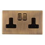 Eurolite AB2SOB 2-Gang Socket (LEAD TIME: 2-3 DAYS)