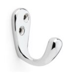 Alexander & Wilks AW774PC Victorian Single Robe Hook - Polished Chrome (LEAD TIME: 2-3 DAYS)