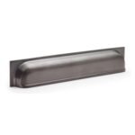 Alexander & Wilks AW906DBZPVD Quantock Cup Pull Handle - Dark Bronze PVD Centres 203mm (LEAD TIME: 2-3 DAYS)