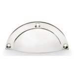 Alexander & Wilks AW910PN Raoul Cup Handle - Polished Nickel (LEAD TIME: 2-3 DAYS)