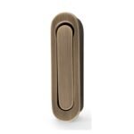 Alexander & Wilks AW991AB Radius Sliding Door Edge Pull (LEAD TIME: 2-3 DAYS)