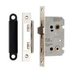 Eurospec BAE5025NP Easi-T Residential Bathroom Lock 65mm (LEAD TIME: 2-3 DAYS)