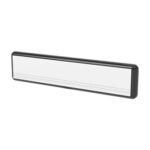 Mila BX110472W Universal 12 Letter Plate White (LEAD TIME: 2-3 DAYS)