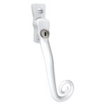 Mila CB700102 Heritage Monkey Tail Casement Handle (LEAD TIME: 2-3 DAYS)