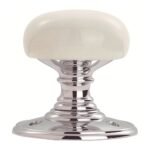 Carlisle Brass DK34PWCP Delamain Porcelain Knob White (LEAD TIME: 2-3 DAYS)