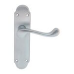 Carlisle Brass DL167SC Oakley Lever On Latch Backplate (LEAD TIME: 2-3 DAYS)