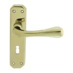 Carlisle Brass DL410PVD Eden Lever On Lock Backplate (LEAD TIME: 2-3 DAYS)