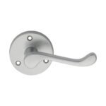 Carlisle Brass DL56SC Victorian Scroll Lever On Round Rose (LEAD TIME: 2-3 DAYS)