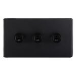 Eurolite ECMBT3SW 3 GANG 10AMP 2WAY TOGGLE SWITCH (LEAD TIME: 2-3 DAYS)