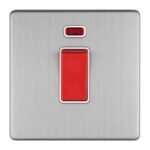 Eurolite ECSS45ASWNSW 1-Gang 45Amp DP Switch with Neon (LEAD TIME: 2-3 DAYS)