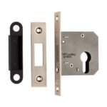 Eurospec EDE5030SN Easi-T Economy Euro Profile Deadlock 76mm (LEAD TIME: 2-3 DAYS)