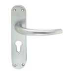 Manital EL31YSC Lilla Lever On Euro Lock Backplate (LEAD TIME: 2-3 DAYS)