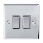 Eurolite EN2SWPCG 2-Gang Switch (LEAD TIME: 2-3 DAYS)