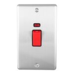 Eurolite EN45ASWNSSB 45Amp Switch with Neon Indicator (LEAD TIME: 2-3 DAYS)