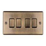 Eurolite EN4SWABB 4-Gang Switch (LEAD TIME: 2-3 DAYS)