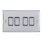Eurolite EN4SWPCB 4-Gang Switch (LEAD TIME: 2-3 DAYS)