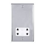 Eurolite ENSHSPCW Shaver Socket (LEAD TIME: 2-3 DAYS)