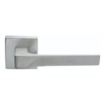 Manital FH5SC Flash Lever On Square Rose - Satin Chrome (LEAD TIME: 2-3 DAYS)