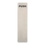 Eurospec FPP1352SSS Finger Plate Push (LEAD TIME: 2-3 DAYS)