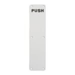 Eurospec FPP43502SAA Push Finger Plate (LEAD TIME: 2-3 DAYS)