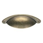 Carlisle Brass FTD555AB Cup Pattern Handle 64mm (LEAD TIME: 2-3 DAYS)
